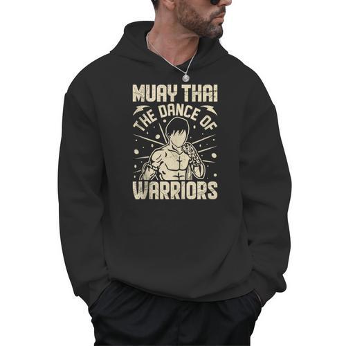 Muay Thai The Dance Of Warriors Muay Thai Men Hoodie - Nak Muay Co.