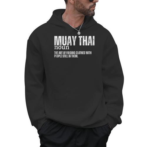 Muay Thai Definition Muay Thai Men Hoodie - Nak Muay Co.