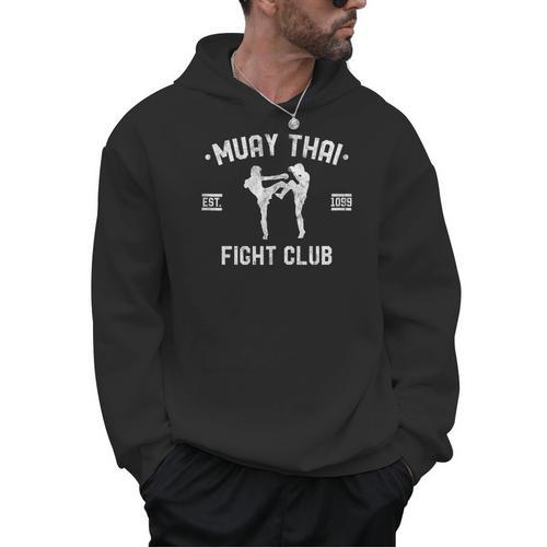 Muay Thai Fight Club Kickboxing Fighters W Men Hoodie - Nak Muay Co.