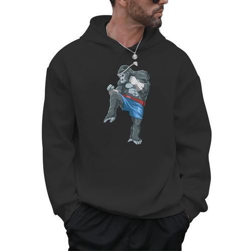 Muay Thai Gorilla Thai Boxing Men Hoodie - Nak Muay Co.