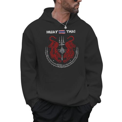 Muay Thai Kickboxing Thailand T-Shirt Men Hoodie - Nak Muay Co.