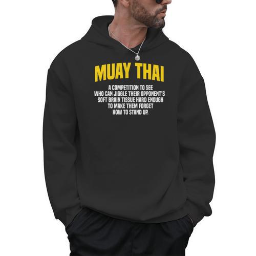 Muay Thai Martial Arts Combat Sports Men Hoodie - Nak Muay Co.
