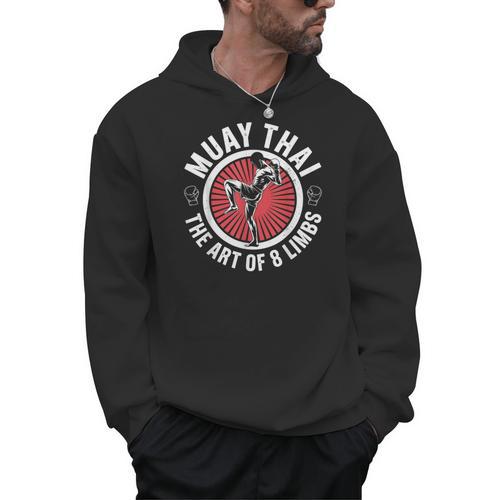 Muay Thai For Men Women Kids Mixed Martial Arts Men Hoodie - Nak Muay Co.