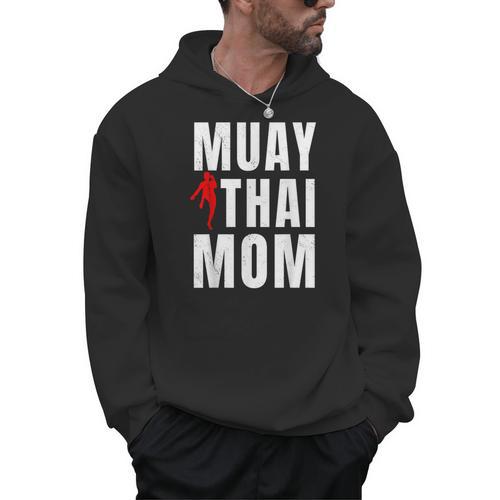 Muay Thai Mom Martial Artis Combat Sports Mother's Day Men Hoodie - Nak Muay Co.