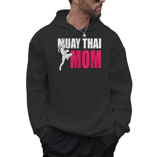 Muay Thai Mom Women Boxing Kickboxing MMA Muay Thai Men Hoodie - Nak Muay Co.