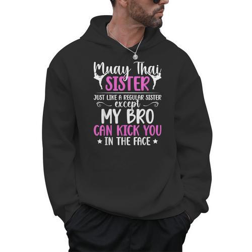 Muay Thai Sister Definition Muay Thai Sis Men Hoodie - Nak Muay Co.