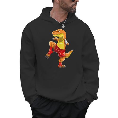Muay Thai T-Rex Thai Boxing Men Hoodie - Nak Muay Co.