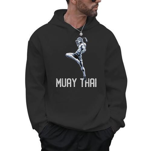 Muay Thai Tiger Nak Muay Kickboxing Men Hoodie - Nak Muay Co.