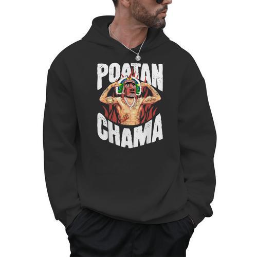 POATAN CHAMA MMA Fan JJB Boxing Muay Thai Kickboxing Men Hoodie - Nak Muay Co.