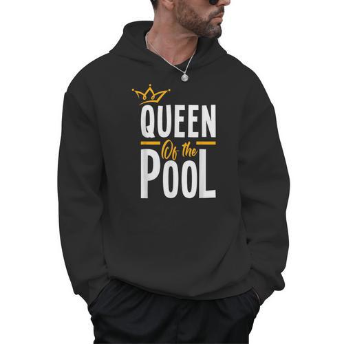 Queen Of The Pool Swimmers Swimming Swimmer Men Hoodie - SwimGear Co