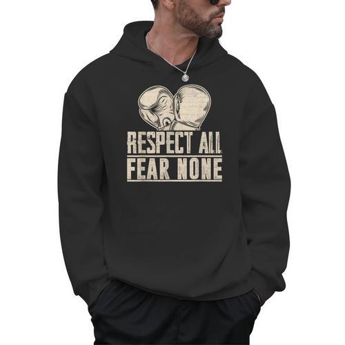 Respect All Fear None Muay Thai Men Hoodie - Nak Muay Co.