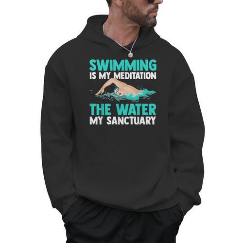 Swim Swimmers Swimming Men Hoodie - SwimGear Co