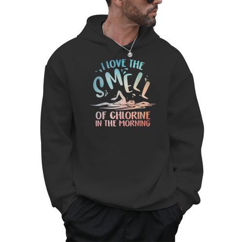 Swimmer Art For Men Women Swim Team Coach Swimming Men Hoodie - SwimGear Co