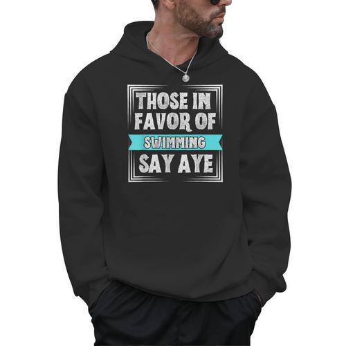 Swimming Swim Swimmer Men Hoodie - SwimGear Co