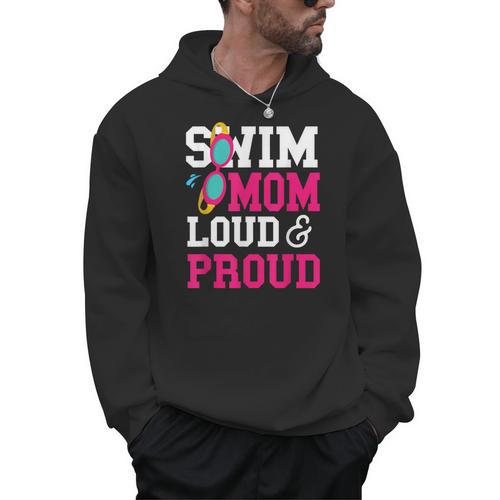 Swimming Swimmer Swim Mom Men Hoodie - SwimGear Co