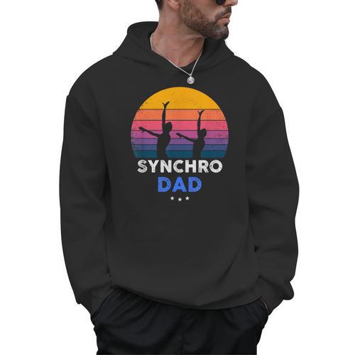Synchronized Swimming Synchro Dad Men Hoodie - SwimGear Co