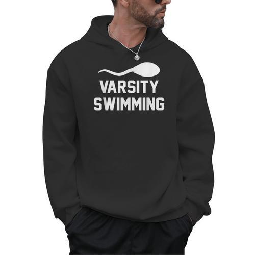 Varsity Swimming For Men Women Men Hoodie - SwimGear Co