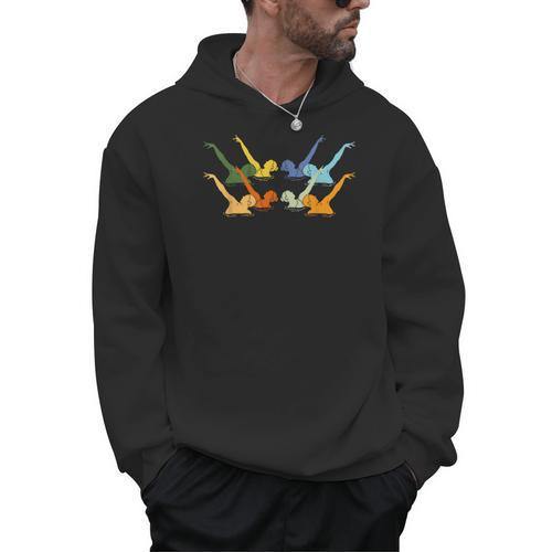 Vintage Synchronized Swimming Artistic Swimming Men Hoodie - SwimGear Co