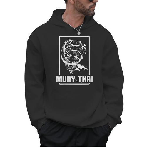 Women's Muay Thai Boxing Arm Men Hoodie - Nak Muay Co.