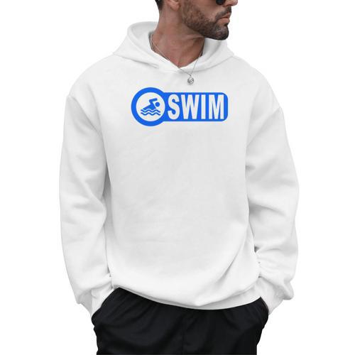2 Sided Print Swimming Teacher Swim Instructor Swim Lessons Men Hoodie - SwimGear Co