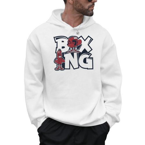 Boxing Professional Boxer Muay Thai Kickboxer Fan Boxing Men Hoodie - Nak Muay Co.