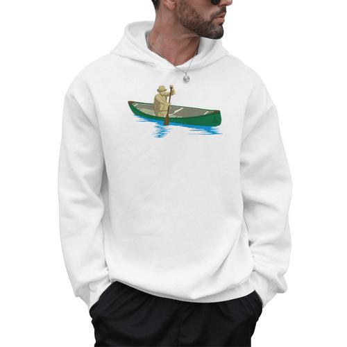 Canadian Canoe Yoke Canoeing Raglan Baseball Tee Men Hoodie - Paddle Life