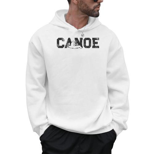 Canoe Canoeing Vintage Canoe Raglan Baseball Tee Men Hoodie - Paddle Life