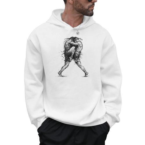 Muay Thai Kickboxing Nak Muay Thai Boxing Fighter Men Hoodie - Nak Muay Co.