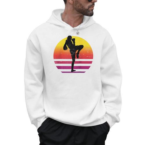 Women's Thai Boxer Thai Boxing Muay Thai Raglan Baseball Tee Men Hoodie - Nak Muay Co.