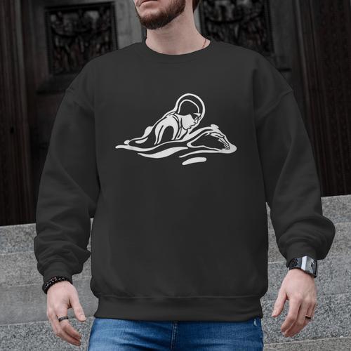 Breaststroke Swimming Stylized Design For Swimmers Men Graphic Sweatshirt - SwimGear Co