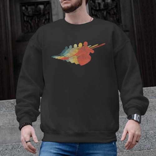 Canoe Men Graphic Sweatshirt - Paddle Life