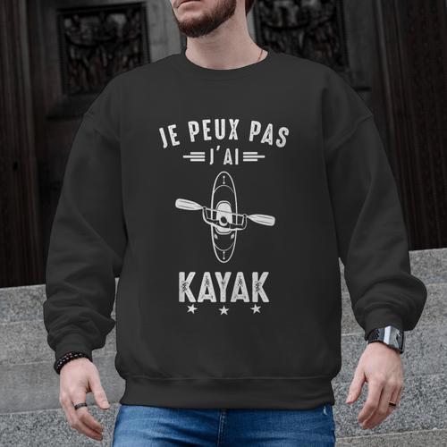 Kayak I Canoe Canoe Sleeveless Men Graphic Sweatshirt - Paddle Life