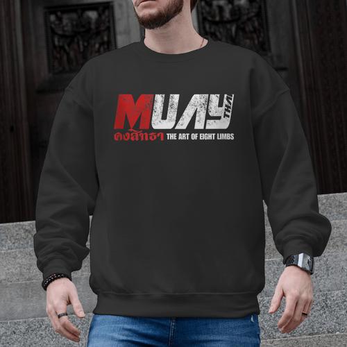 Martial Arts Muay Thai Men Graphic Sweatshirt - Nak Muay Co.
