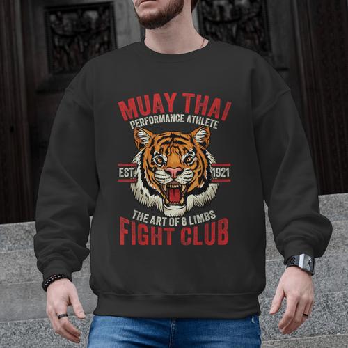 Muay Thai Thai Boxing Men Graphic Sweatshirt - Nak Muay Co.