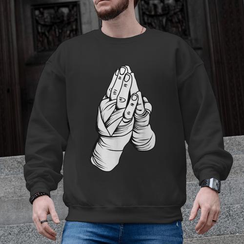 Muay Thai Martial Arts Combat Boxing Sport Men Graphic Sweatshirt - Nak Muay Co.