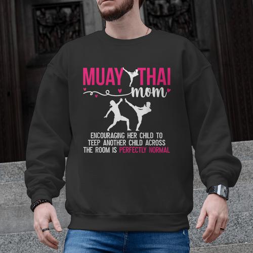 Muay Thai Mom Definition Muay Thai Mother Muay Thai Mama Men Graphic Sweatshirt - Nak Muay Co.