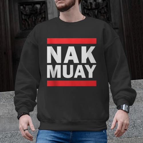 Nak Muay Thai Fighter Men Graphic Sweatshirt - Nak Muay Co.