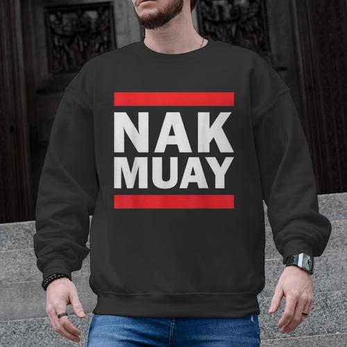 Nak Muay Thai Kickboxing MMA Men Graphic Sweatshirt - Nak Muay Co.