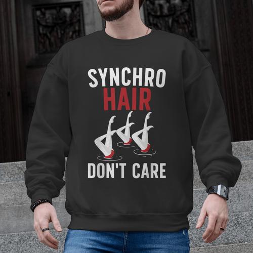 Synchronized Swimming Art For Men Women Synchronized Swim Men Graphic Sweatshirt - SwimGear Co