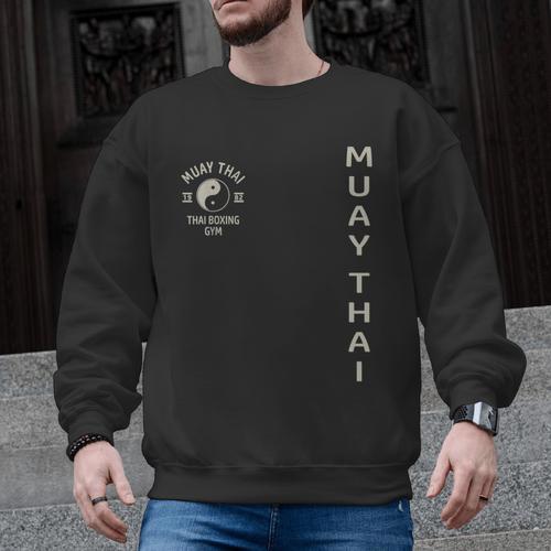 Thai Boxing Muay Thai Men Graphic Sweatshirt - Nak Muay Co.