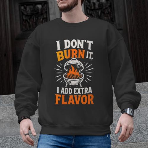 Women's Backyard Pitmaster Father BBQ Dad Griller Men Graphic Sweatshirt - BBQ Dad Merch
