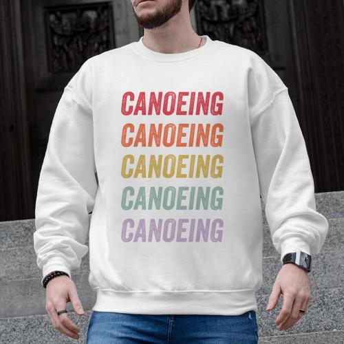Canoeing Men Graphic Sweatshirt - Paddle Life