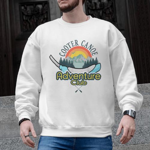Cooter Canoe Purewick Nursing ICU ED ER Med Surg Nurse Men Graphic Sweatshirt - Paddle Life