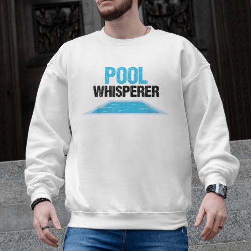 Pool Guy For Swimming Pool Boy And Pool Cleaner Men Graphic Sweatshirt - SwimGear Co