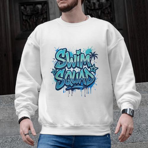Swimming Matching Tee Men Graphic Sweatshirt - SwimGear Co