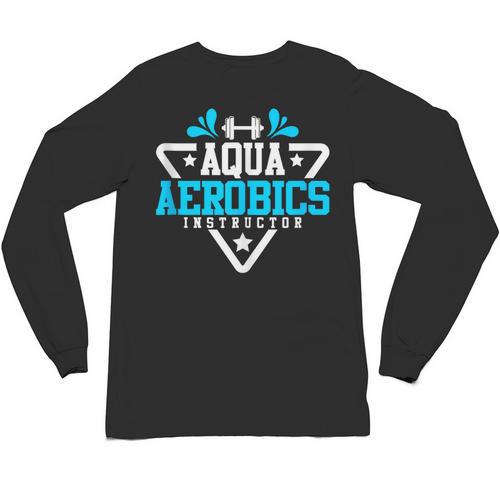 Aqua Aerobics Swimming Water Instructor Fitness Waterobics Unisex Long Sleeve T-Shirt - SwimGear Co
