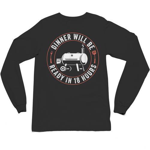 BBQ Dad Smoking Meat Smoker Barbecue Dad Apparel Unisex Long Sleeve T-Shirt - BBQ Dad Merch