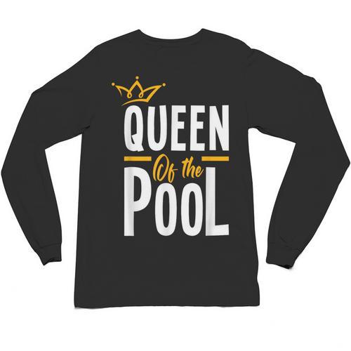 Queen Of The Pool Swimmers Swimming Swimmer Unisex Long Sleeve T-Shirt - SwimGear Co