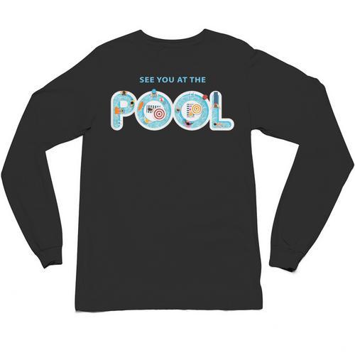 See You At The Pool Summer Swimming Pool Unisex Long Sleeve T-Shirt - SwimGear Co