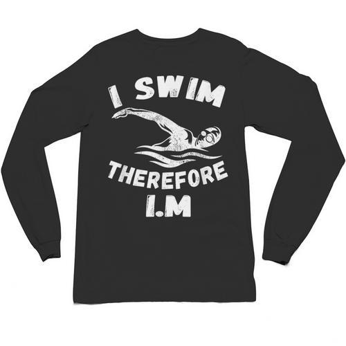 Swimming Competitive Freestyle Swim For Swimmer Unisex Long Sleeve T-Shirt - SwimGear Co